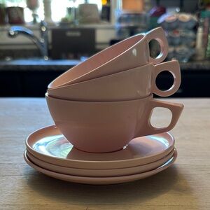 AZTEC | Blush Bubblegum Pink Cup and Saucer Set